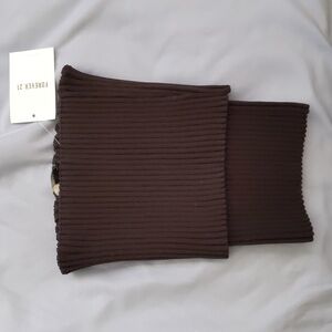 Forever 21 Black Ribbed Tube Top